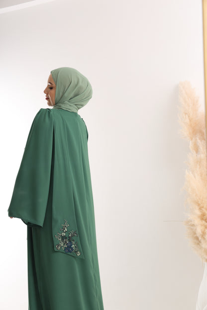 Haljina sa čipkanim pojasom