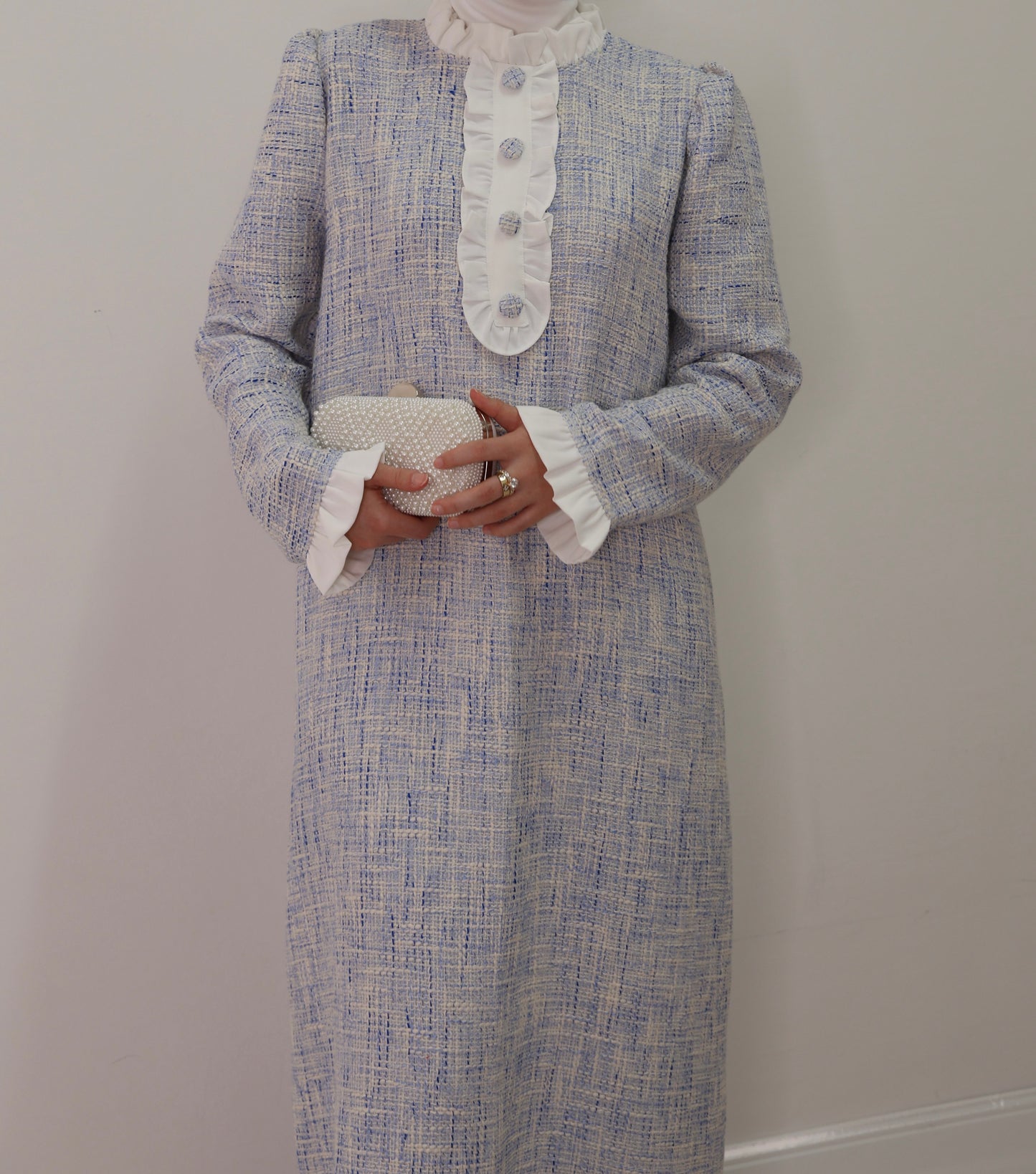 Elegantna Tweed Haljina