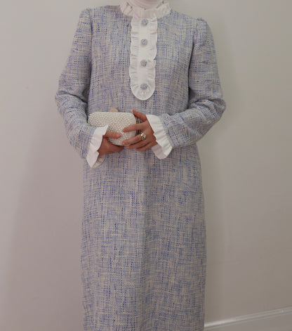 Elegantna Tweed Haljina