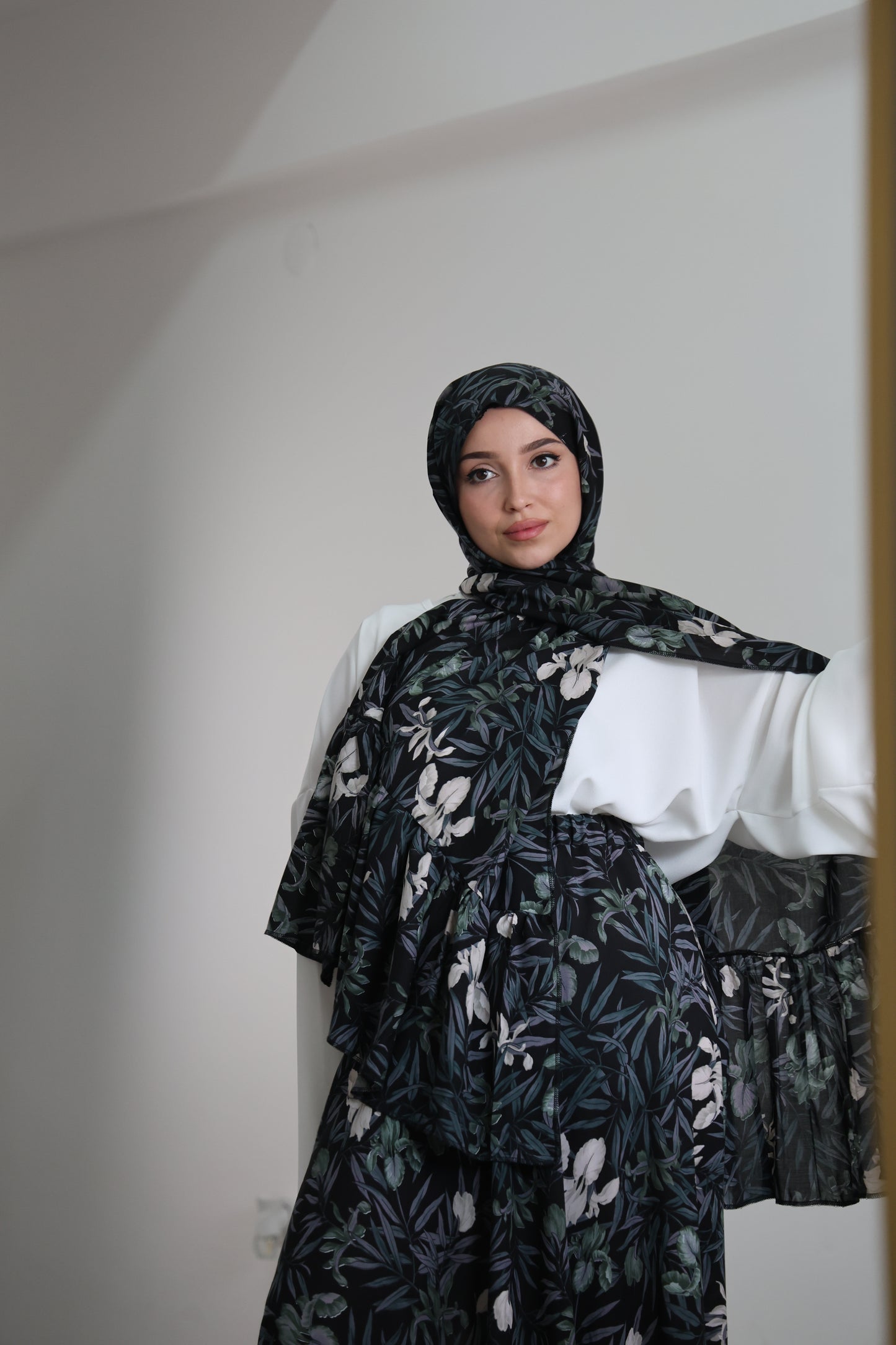 Floralni set od viskoze