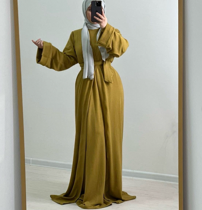 Dvodijelni pleteni set Abaya