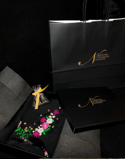 Ručno rađeni vezeni hidžab