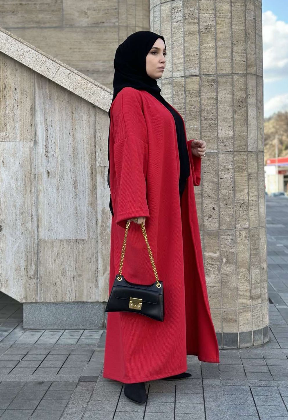 Dugi pleteni kardigan